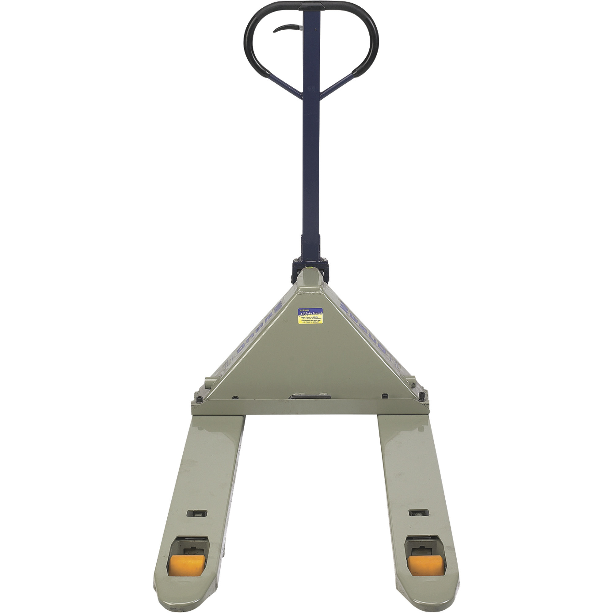 Wesco AdjustableFork Pallet Jack, 5500Lb. Capacity, Model 272744